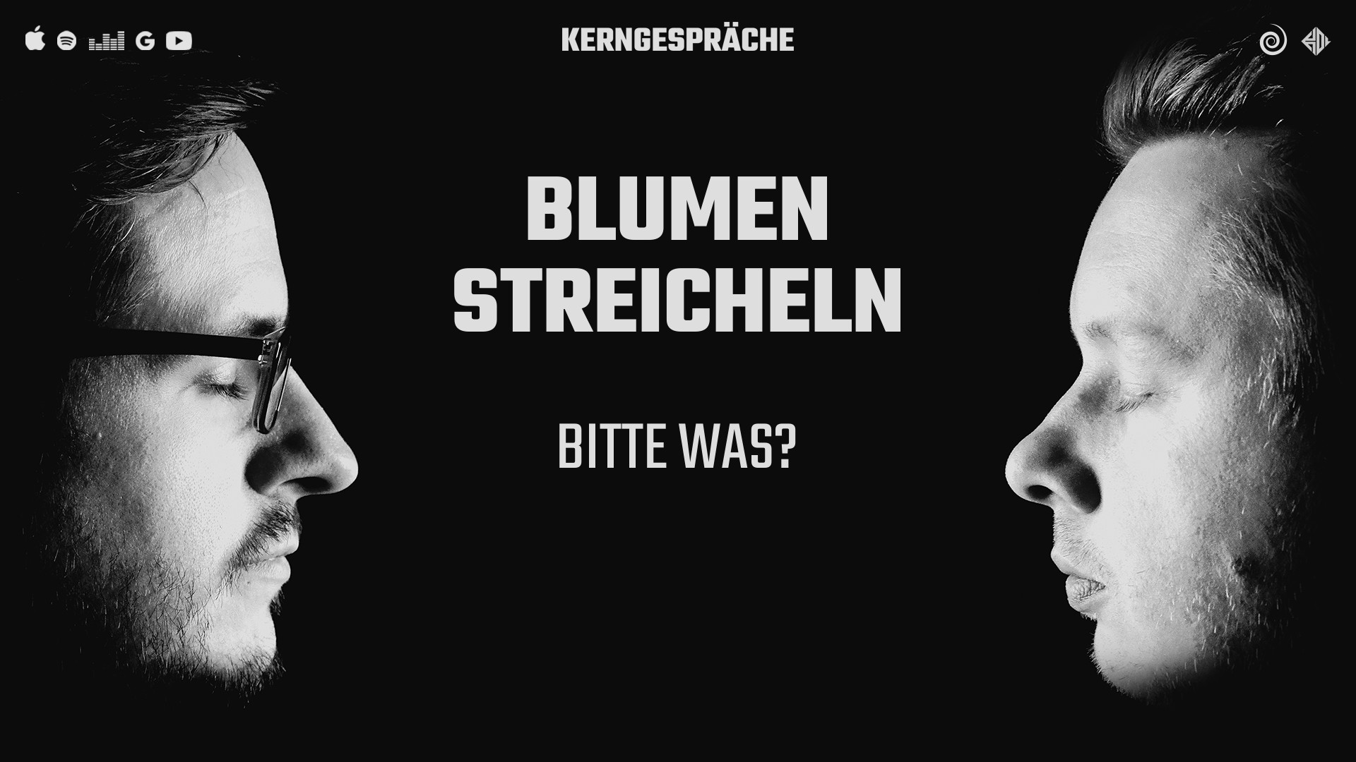 Blumen streicheln: Bitte was? Blumen streicheln: Bitte was?